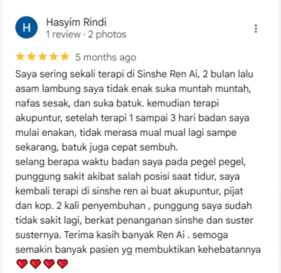 Testimoni Review Google Maps 1